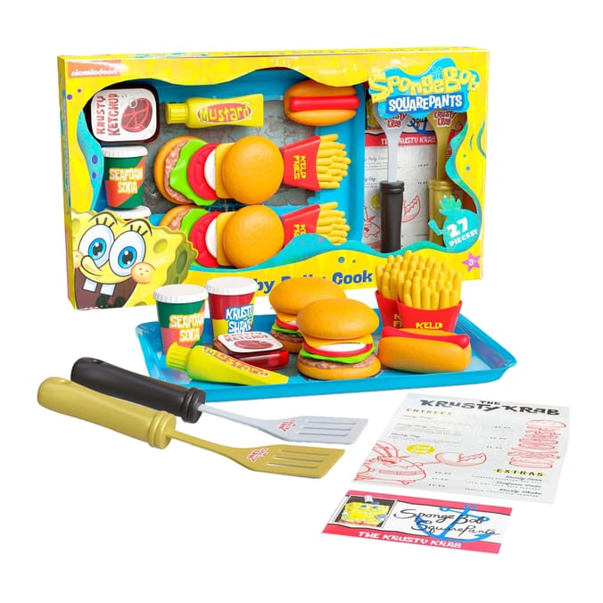 Spongebob Squarepants Krabby Patty Cook Playset