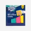 Power Action General Purpose Microfibre Cloth 4 Pack