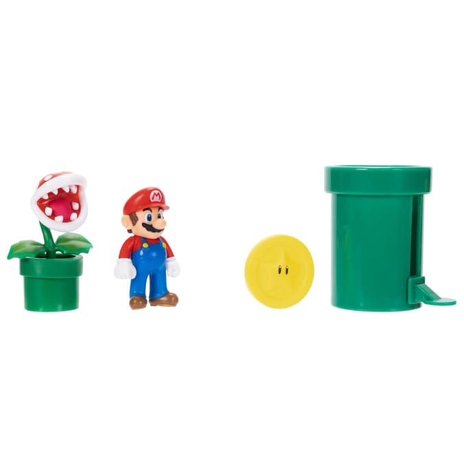 Super Mario 2.5" Diorama Playset - Soda Jungle