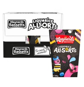 Maynards Liquorice Allsorts 350g x6