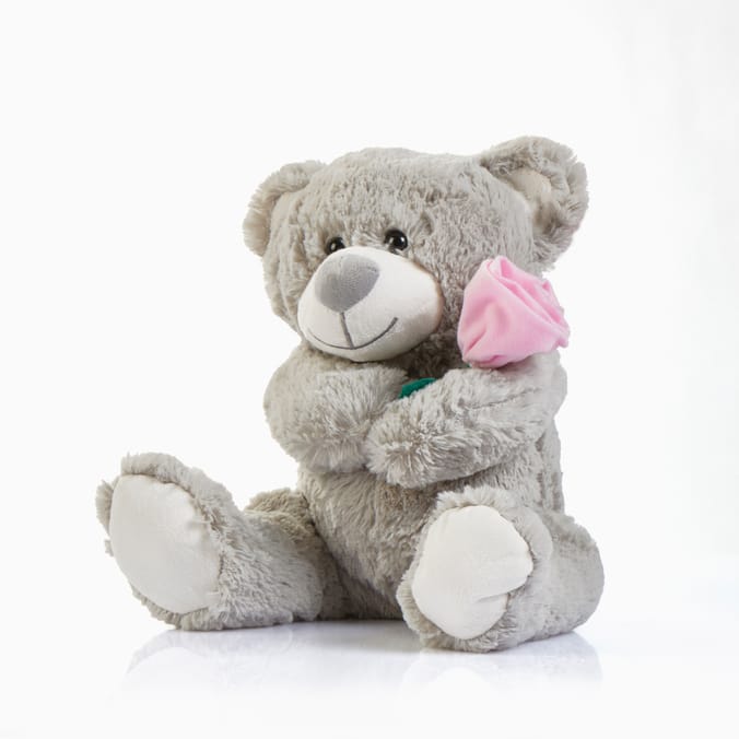 Mother's Day Grey Bear Plush