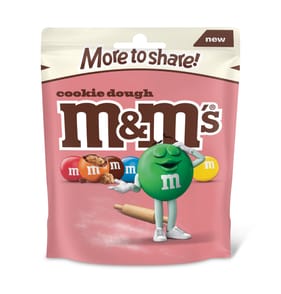 M&M's Cookie Dough Milk Chocolate Bag 176g