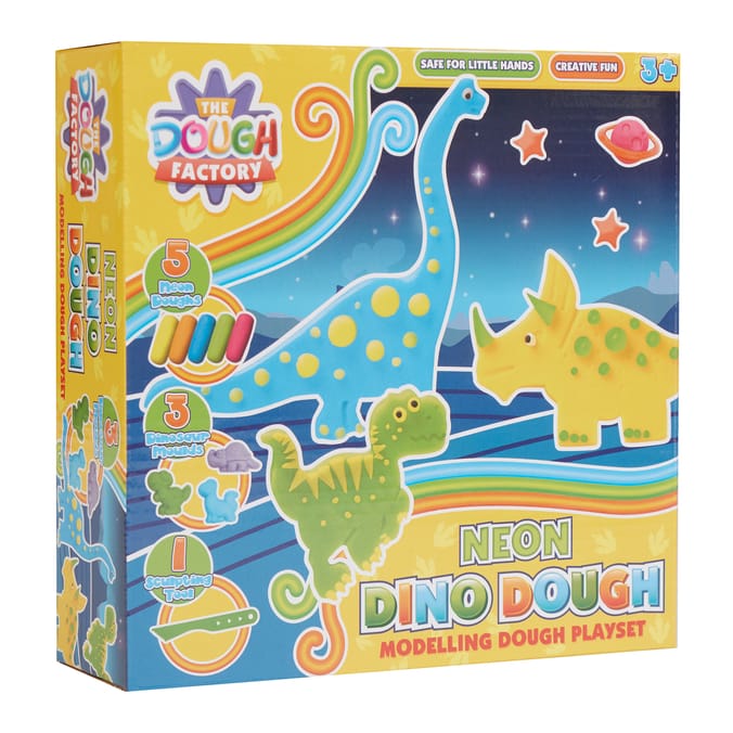 The Dough Factory - Neon Dino Dough