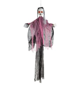 Haunted House Light Up Hanging Ghost Girl