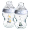 Tommee Tippee Natural Start Anti-Colic Baby Bottles 0m+ 2 x 260ml