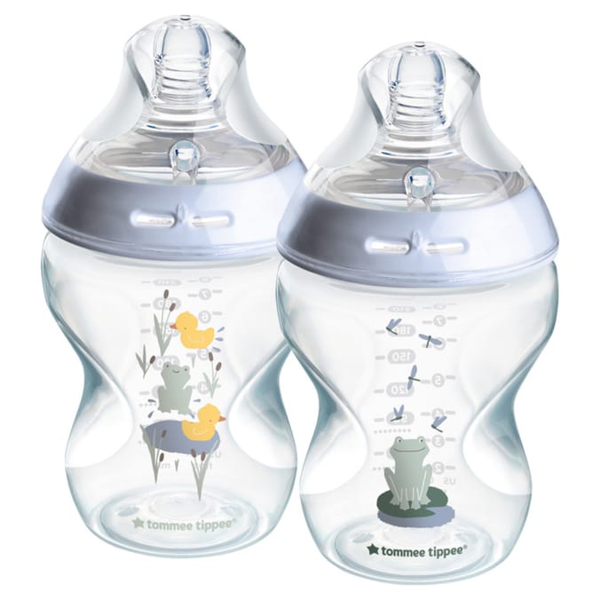 Tommee Tippee Natural Start Anti-Colic Baby Bottles 0m+ 2 x 260ml