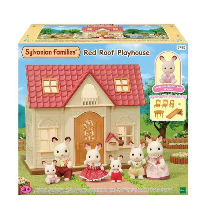 Sylvanian Families Red Roof Playhouse Home Bargains