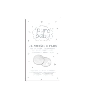 Pure Baby Nursing Pads 36s