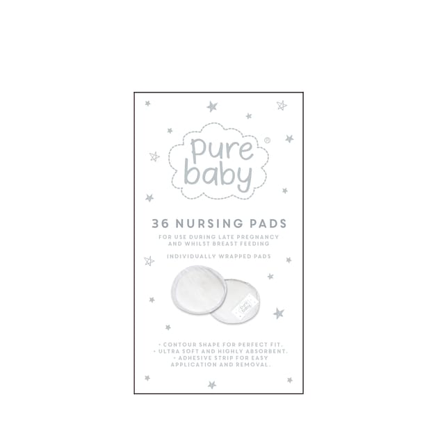 Pure Baby Nursing Pads 36s Home Bargains