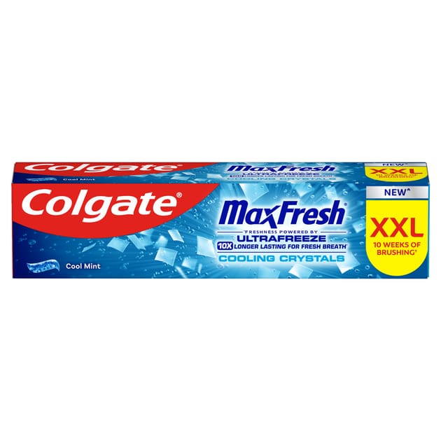 Colgate Max Fresh Cooling Crystals Toothpaste 150ml | Home Bargains
