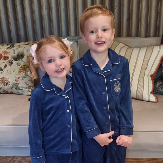 The Polar Express Kids Navy Blue Pyjama Set