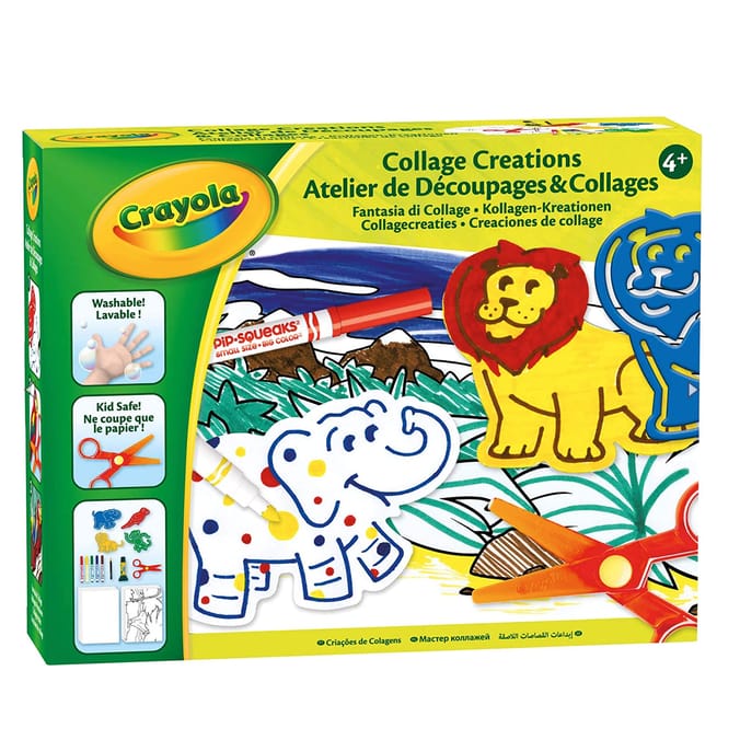 Crayola Collage Scene Creation Kit