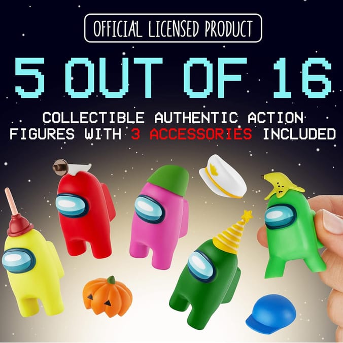 Among Us Crewmate Figures 5 Pack