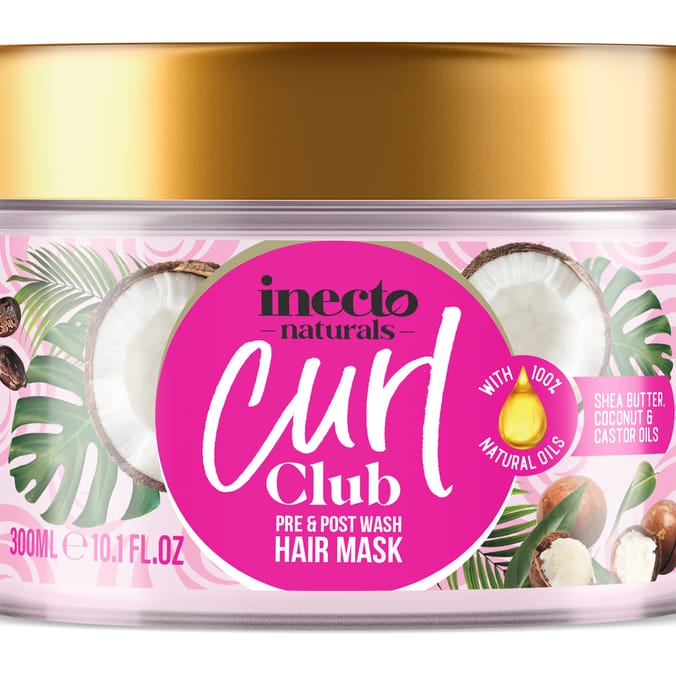 Inecto Curl Club, Curl Intense Hydrating Mask 300ml