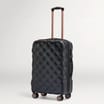 Salisbury Embossed Quilted Shell Suitcase Set Of 3
