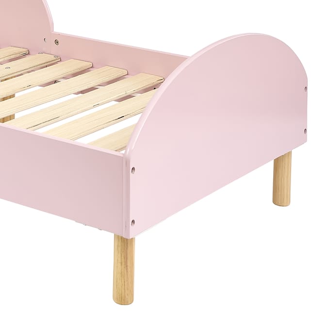 Liberty House Toys Toddler Bed and Table and Two Chairs Set - Pink