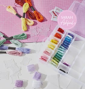 Sarah Ashford Embroidery Threads With Storage Box