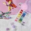 Hand Made With Love Embroidery Threads With Storage Box