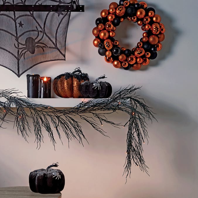 Haunted House 1.8m Led Light Up Branch Garland