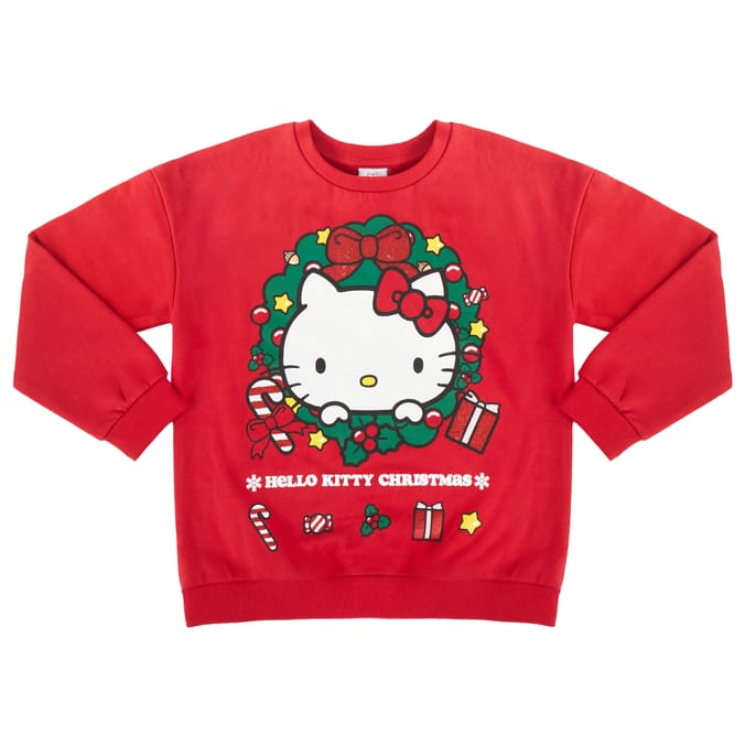 Hello Kitty Kids Christmas Jumper