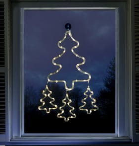 Prestige Battery Operated LED Tree Hanging Lights - Warm White