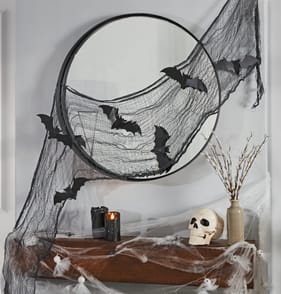 Haunted House Bat Gauze