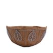 Jardin Grey Leaf Wall Basket
