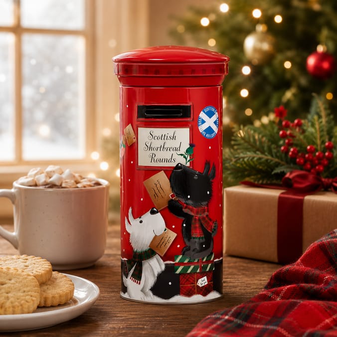 Post Box Biscuit Tin