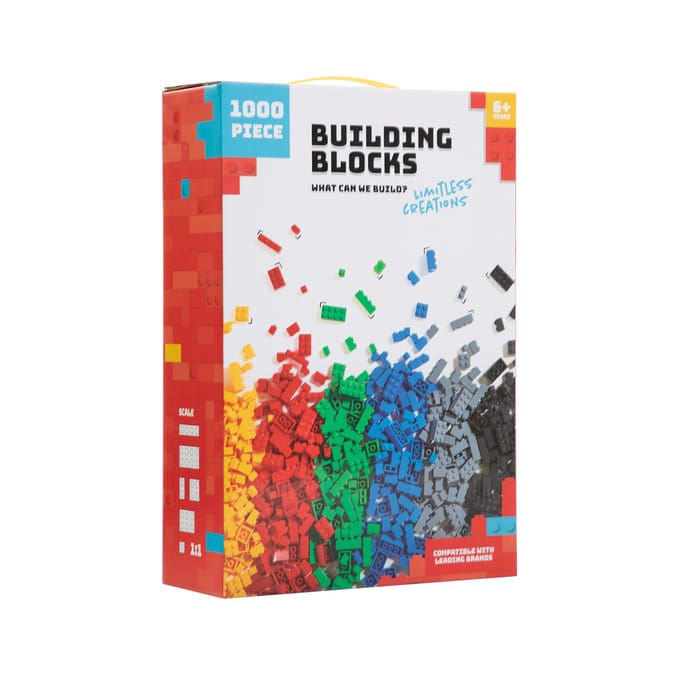 Building Blocks 1000 Piece Building Block Set