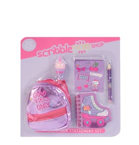 Scribble Pop Shop Mini Backpack Stationery Set