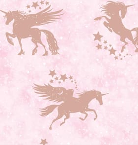 Iridescent Unicorns Wallpaper 90951 - Pink