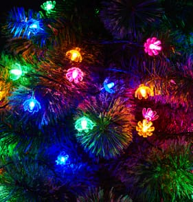 Prestige Mains Operated 100 LED Fairy String Lights - Multi-Colour