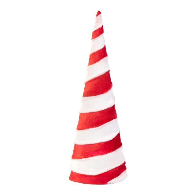Feeling Festive Tree Cone - Red & White