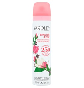 Yardley London English Rose Body Fragrance 75ml