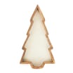 Festive Feeling Wooden Shaped Tree Candle - Balsam & Birch 