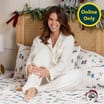 Cream Polar Express Ladies Pyjamas