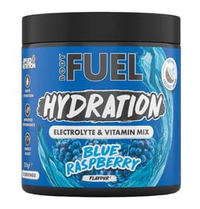 BodyFuel Hydration Electrolyte & Vitamin Mix 210g - Blue Raspberry