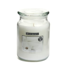 Wickford & Co Scented Candle 18oz Linen