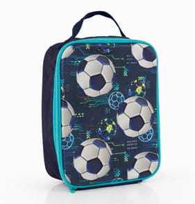 Scribble Pop Football Lunch Bag