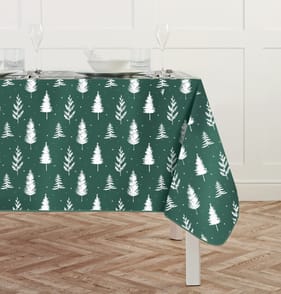 Home Collections Wipe Clean Tablecloth - Green