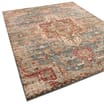 Asiatic Raja Medallion Runner  RA09 -Teal/Multi