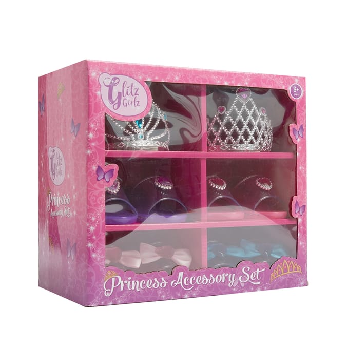 Glitz Girlz Princess Accessory Set Home Bargains
