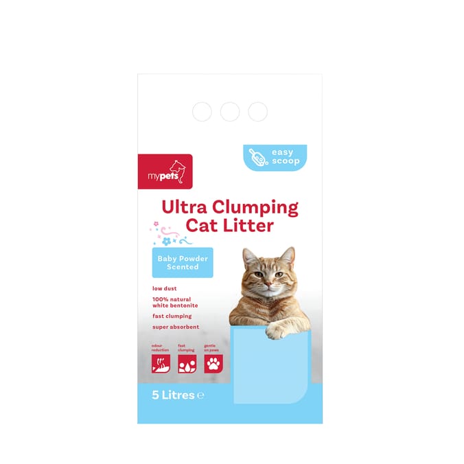 My Pets Ultra Clumping Scented Cat Litter 5l