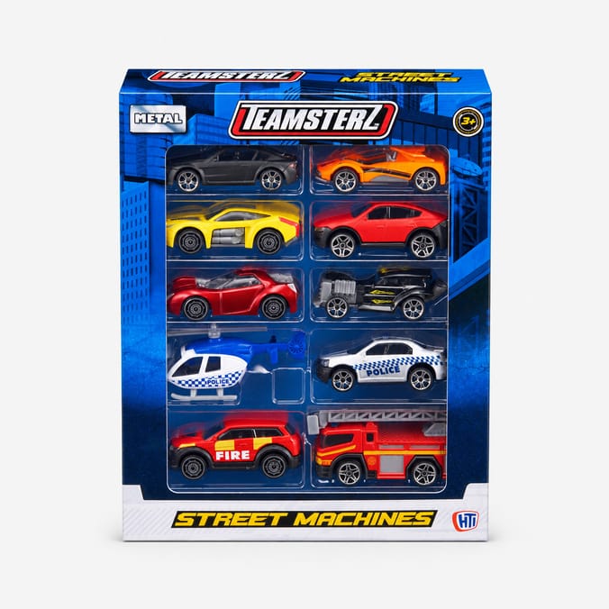 Teamsterz Street Machines Diecast Car 10 Pack
