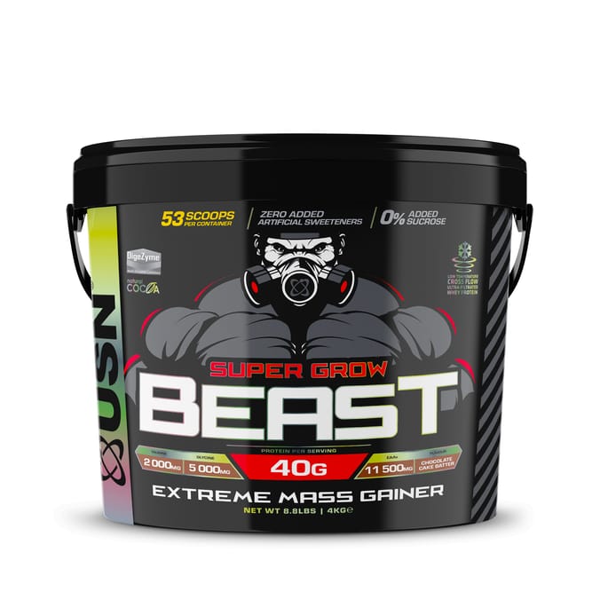 USN Super Grow Beast Extreme Mass Gainer 4kg