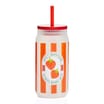 The Outdoor Edit Summer Mason Jar - Strawberry