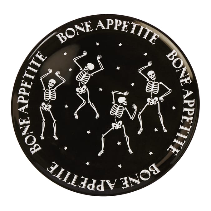 Hallow Scream Halloween Melamine Plate