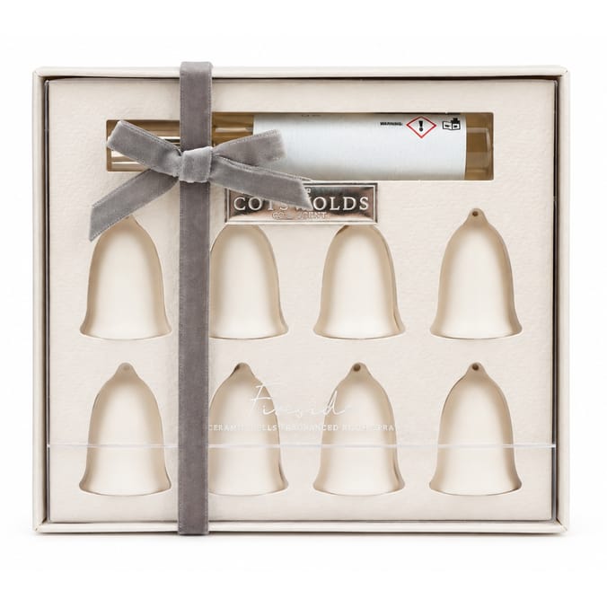 The Cotswolds Collection Ceramic Scented Hanging Bells & Room Spray 