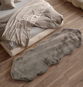 Home Collections Double Pelt Faux Fur Rug - Natural