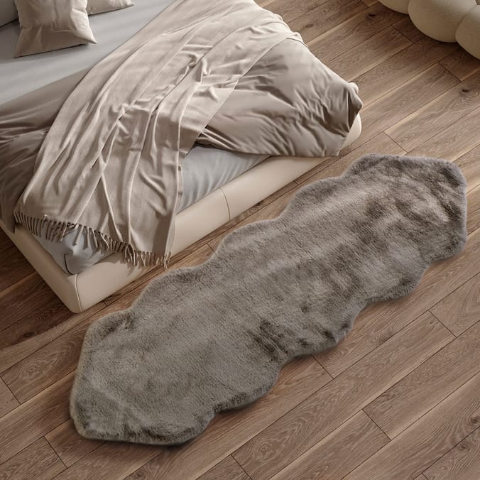 Home Collections Double Pelt Faux Fur Rug